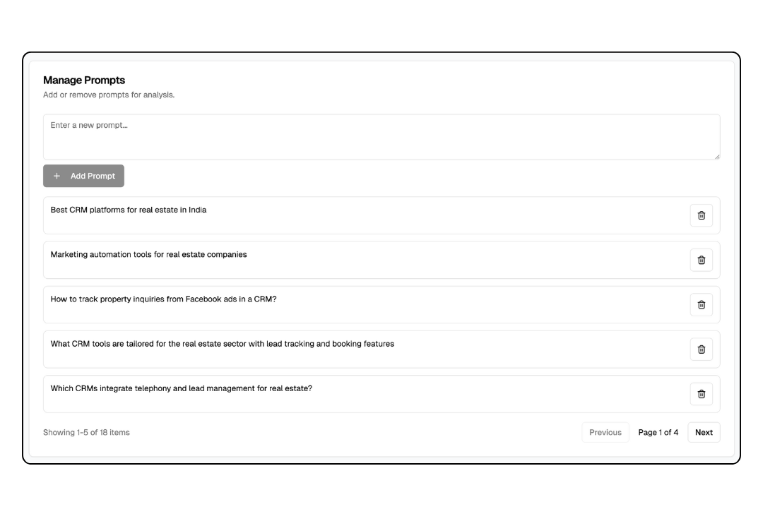 Prompt Trends Analytics