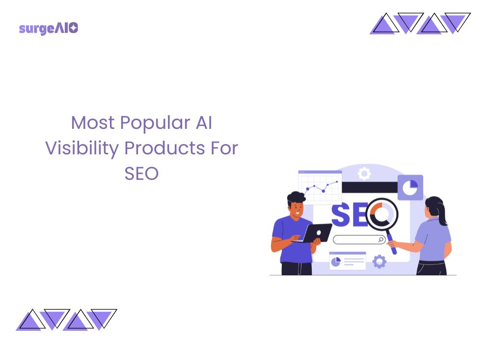 Most Popular AI Visibility Products For AI SEO