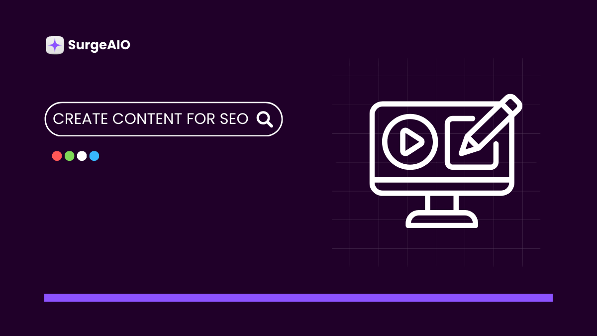 Create Content for local landing Pages