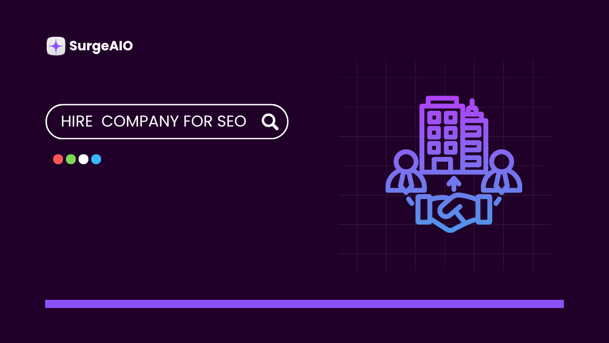 Hire a Company for SEO