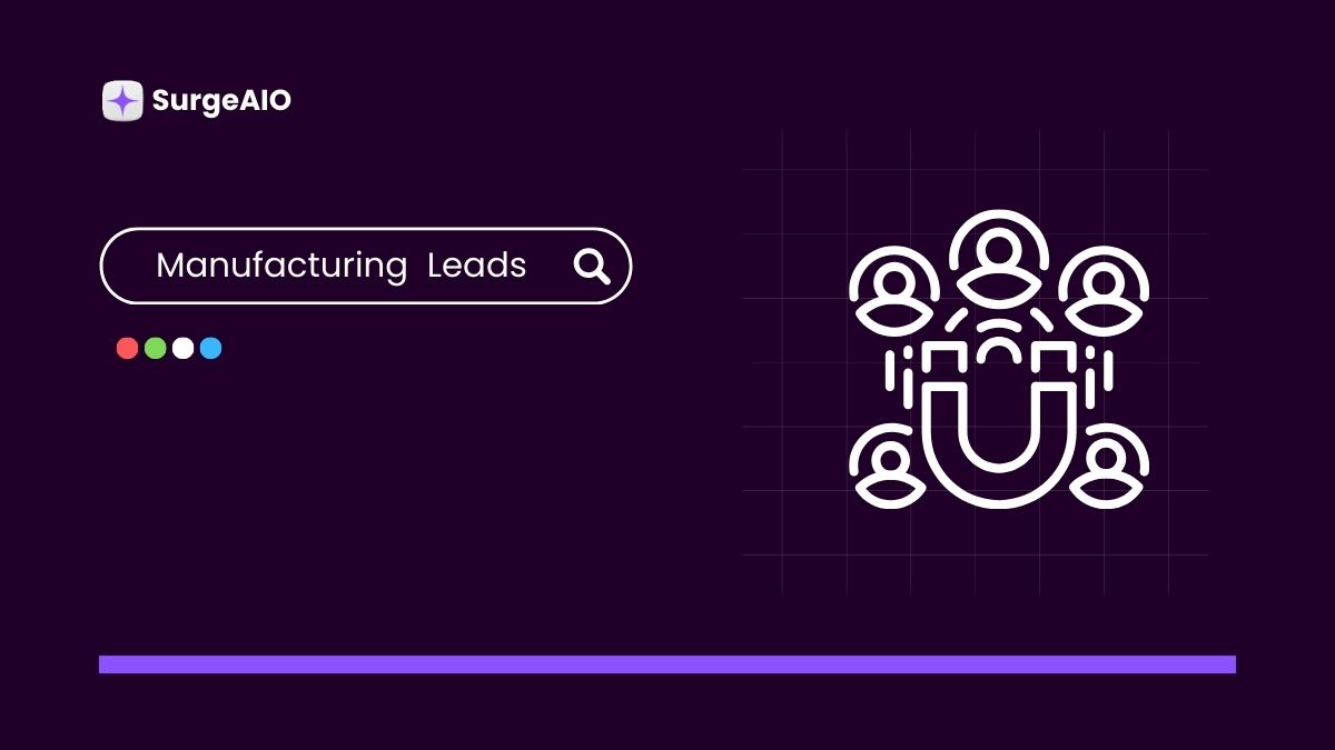 Manufacturing Sales Leads