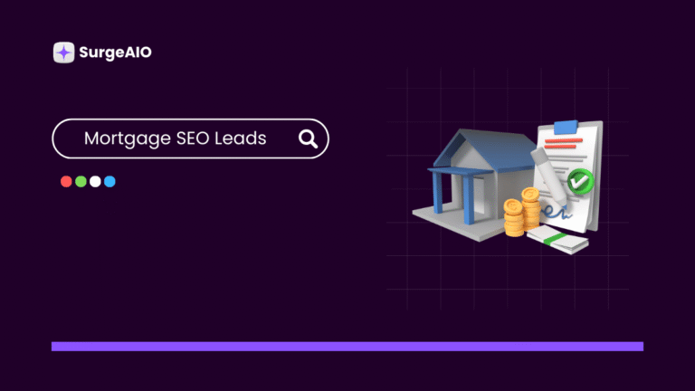 Mortgage SEO Leads