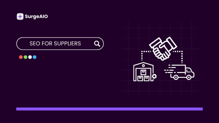 SEO for Suppliers
