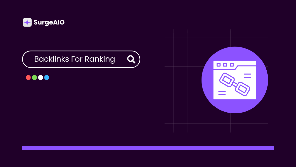 Backlinks For Ranking