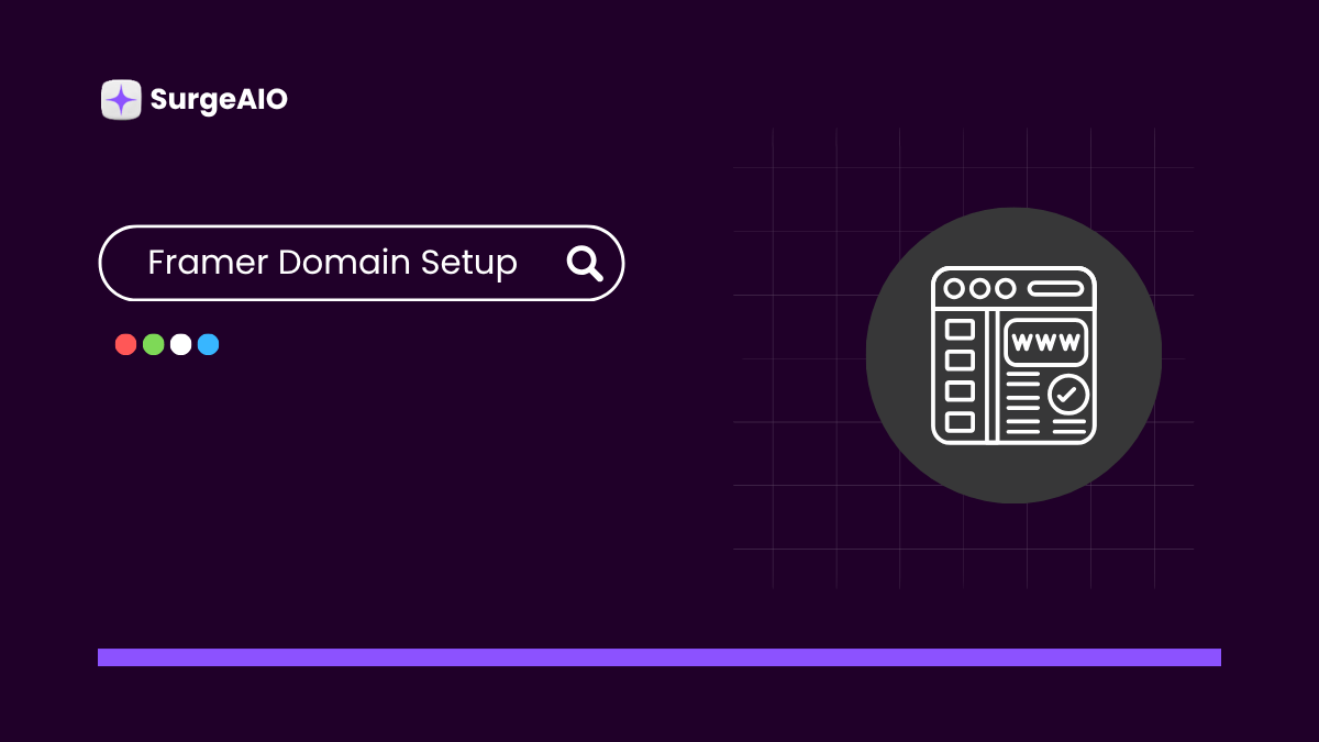 Framer Domain Setup