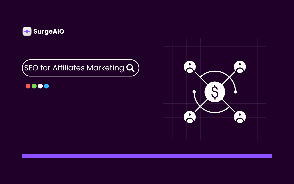 SEO for Affiliates Marketing