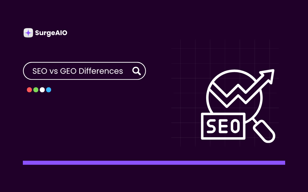 SEO vs GEO Differences