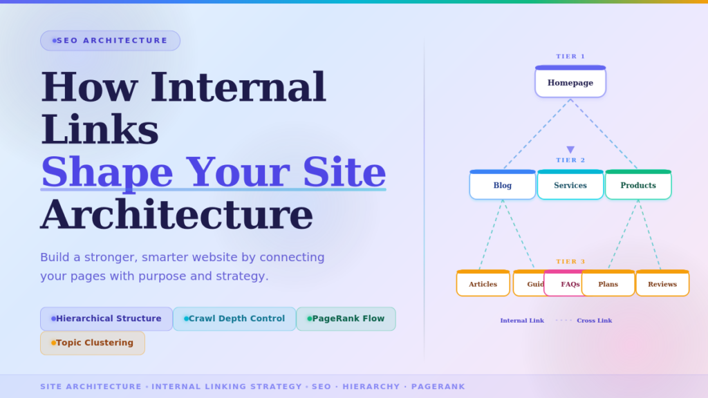 How Internal Links Shape Your Site Architecture