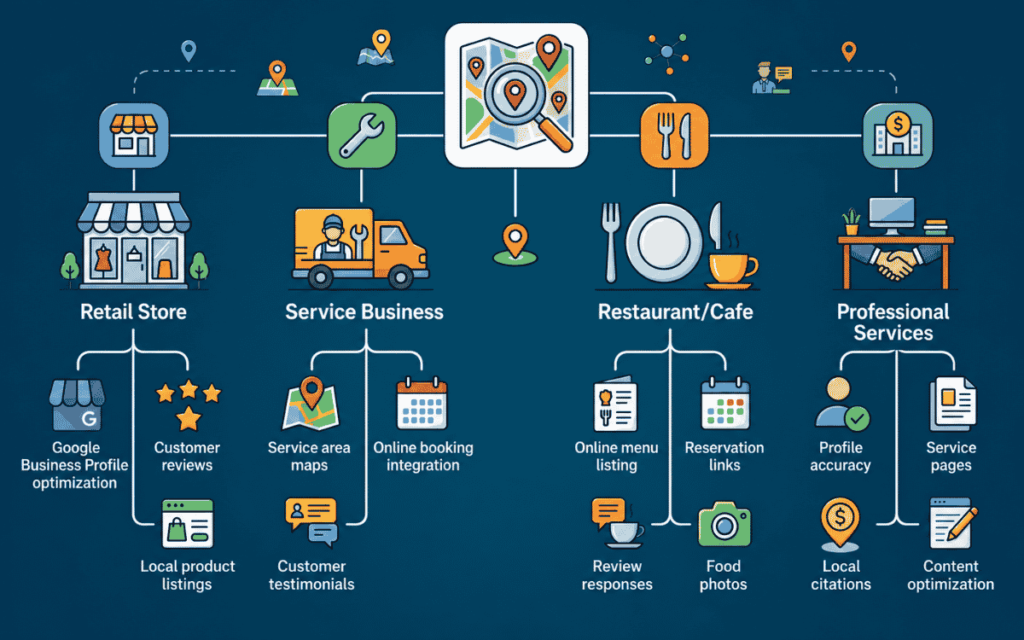 Local SEO Strategies by Business Type