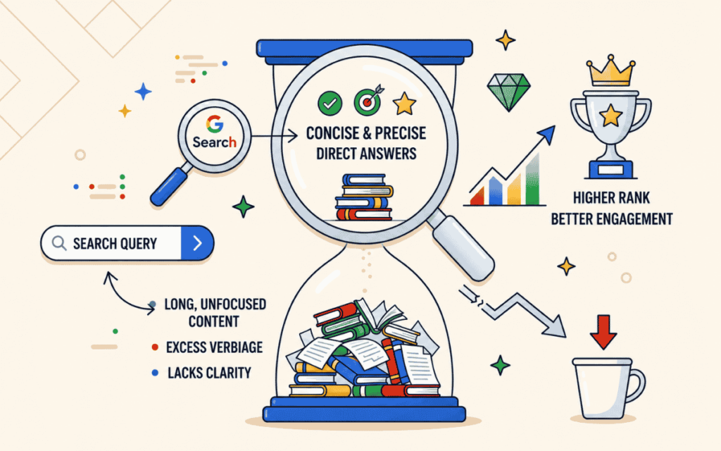 When Shorter Content Beats Longer Content