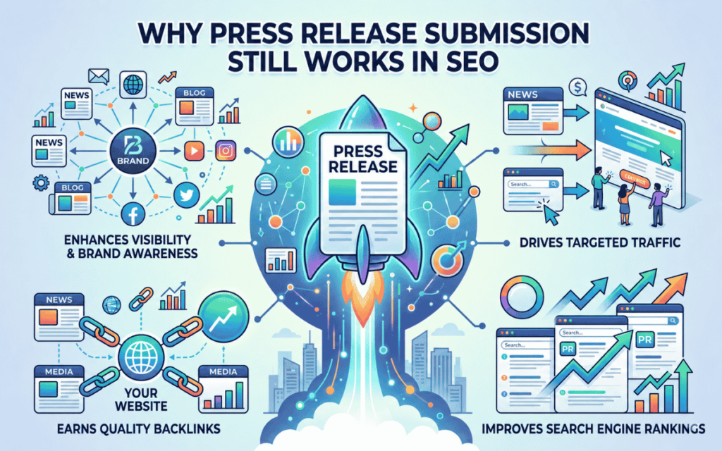 Why Press Release Submission Still Works in SEO