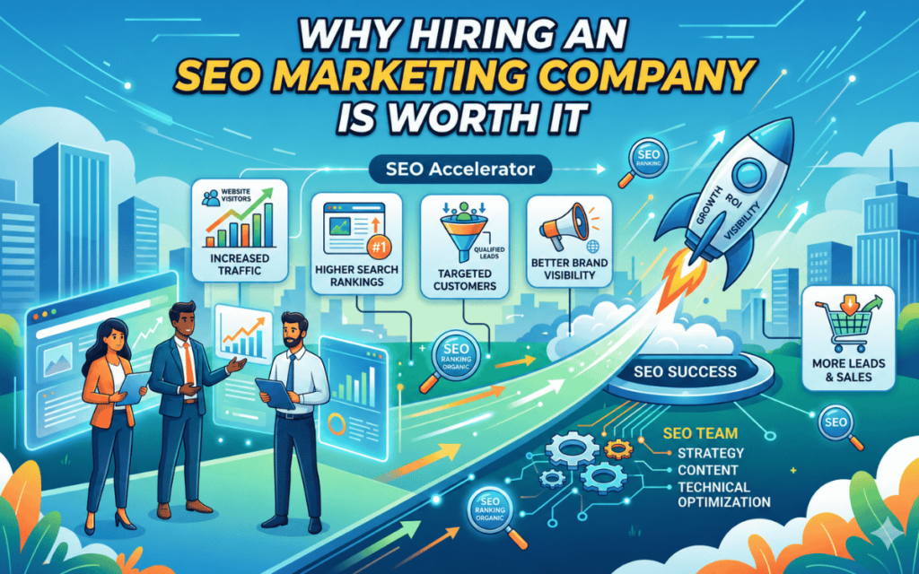 Why Hiring an SEO Marketing Company Is Worth It