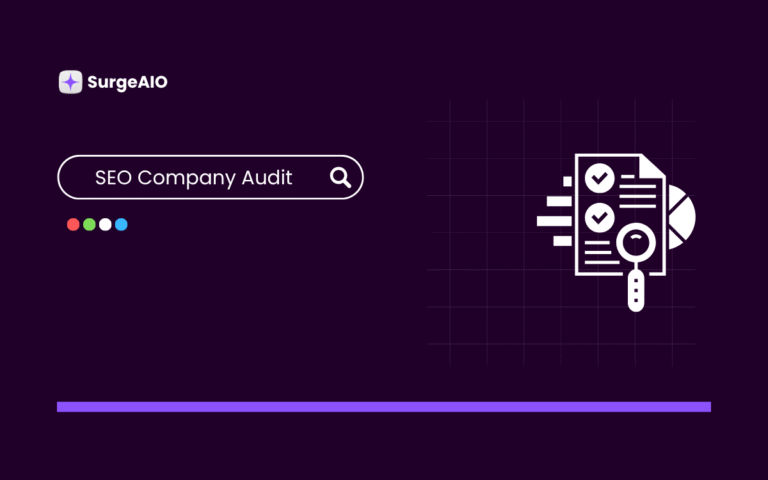 SEO Company Audit