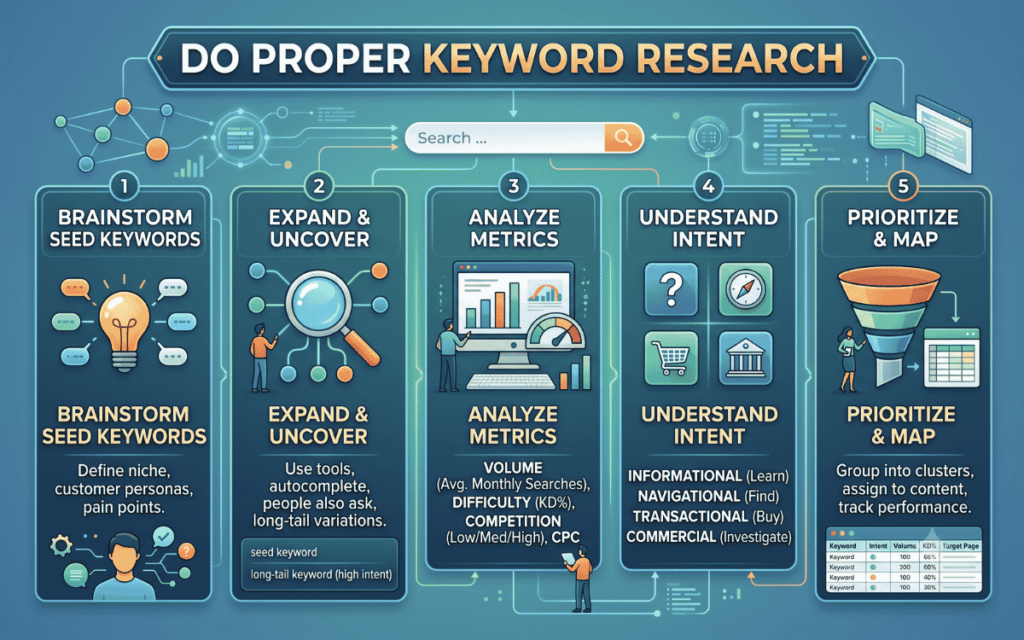 Do Proper Keyword Research