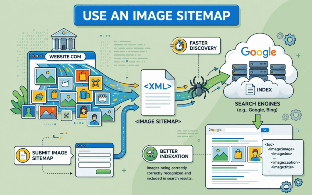 Use an Image Sitemap