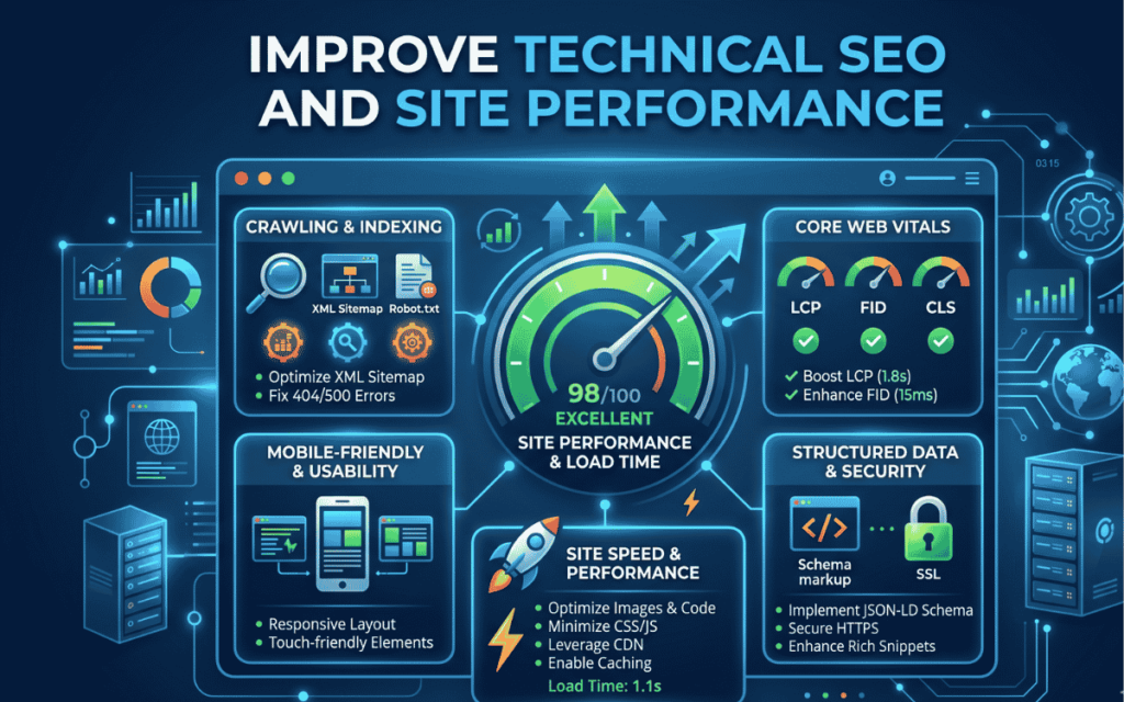 Improve Technical SEO and Site Performance