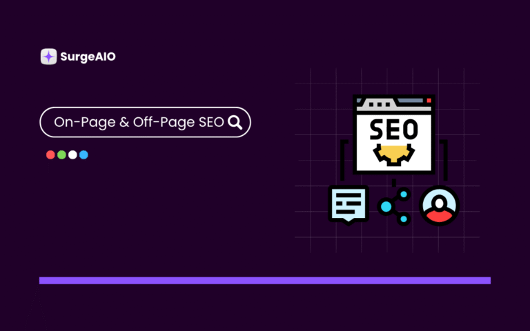 On-Page and Off-Page SEO