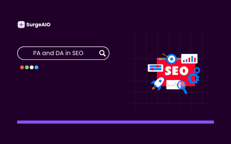 PA and DA in SEO