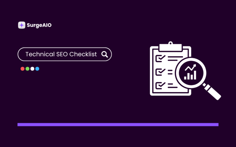 Technical SEO Checklist