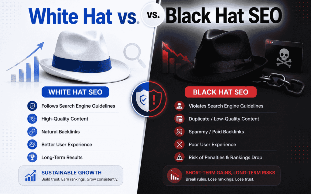 White Hat vs. Black Hat SEO