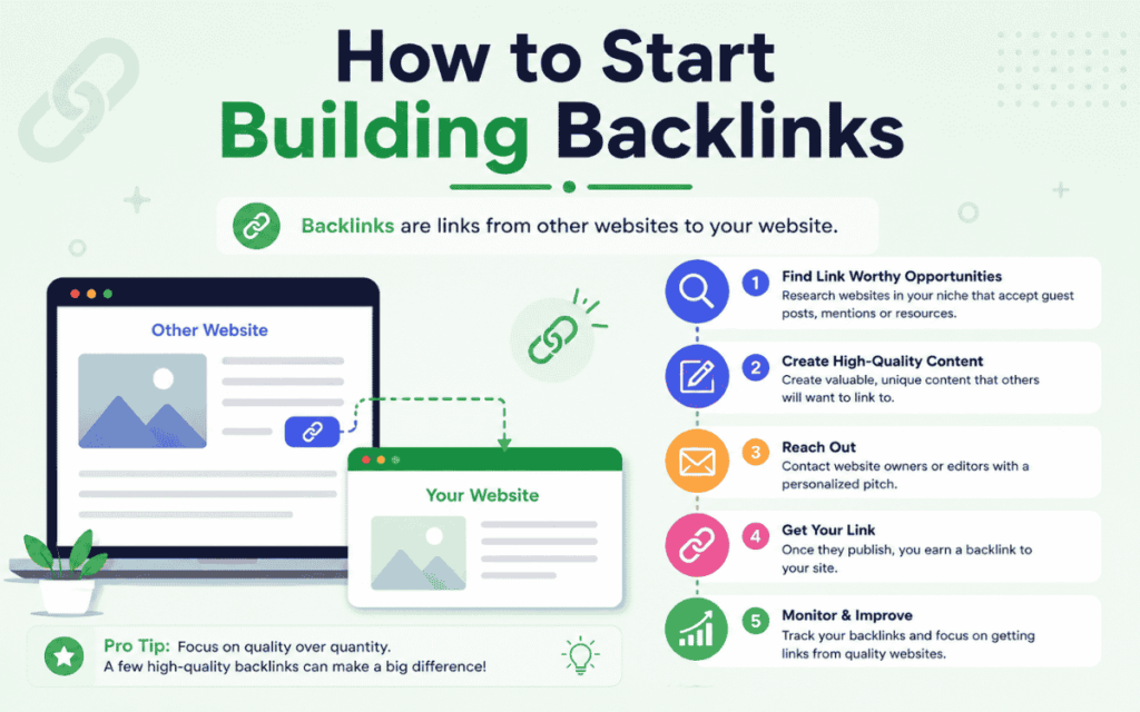 How to Start Building Backlinks