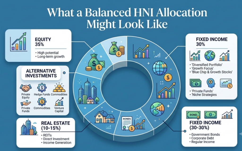 What a Balanced HNI Allocation Might Look Like