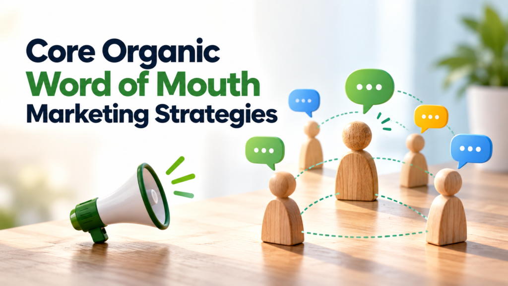Core Organic Word of Mouth Marketing Strategies