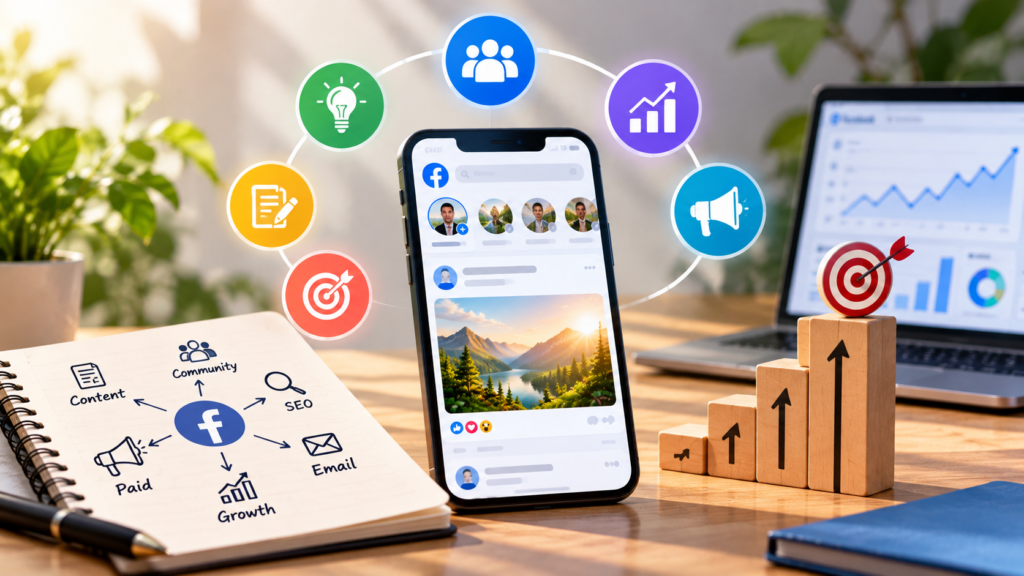 How Organic Facebook Marketing Fits Into a Broader Strategy