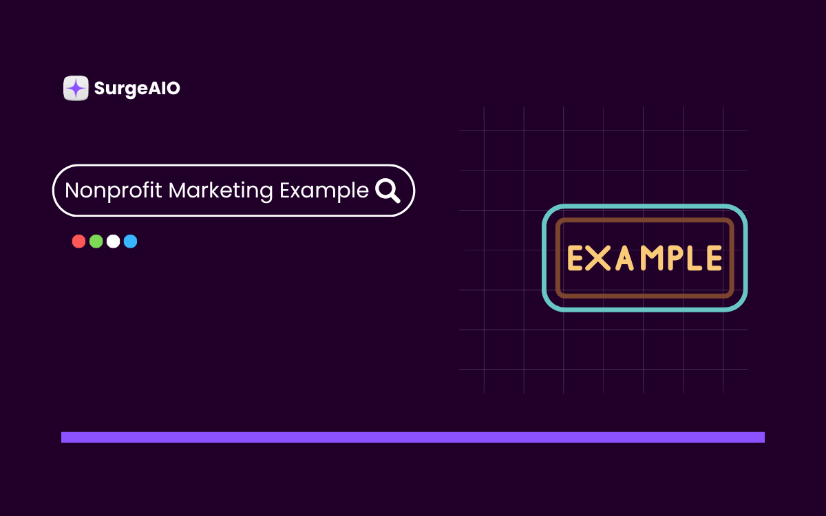 Nonprofit Marketing Example